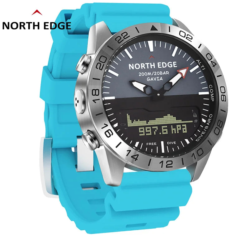 Luxury Dive Sports Digital Watch | Military Style | Waterproof 200m
