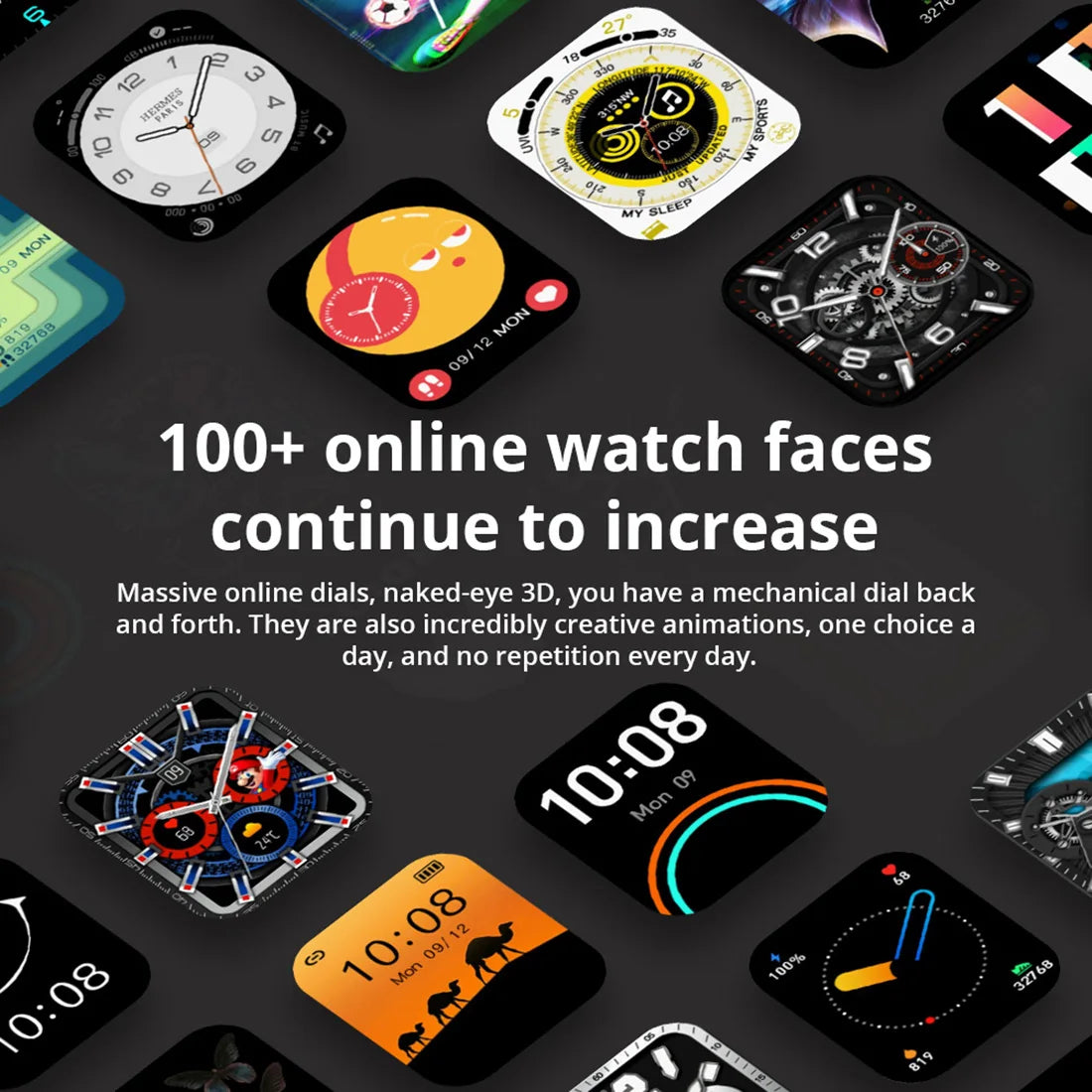 1.9'' Military Smartwatch for Men | Bluetooth Call, IP68 Waterproof, Fitness Tracker