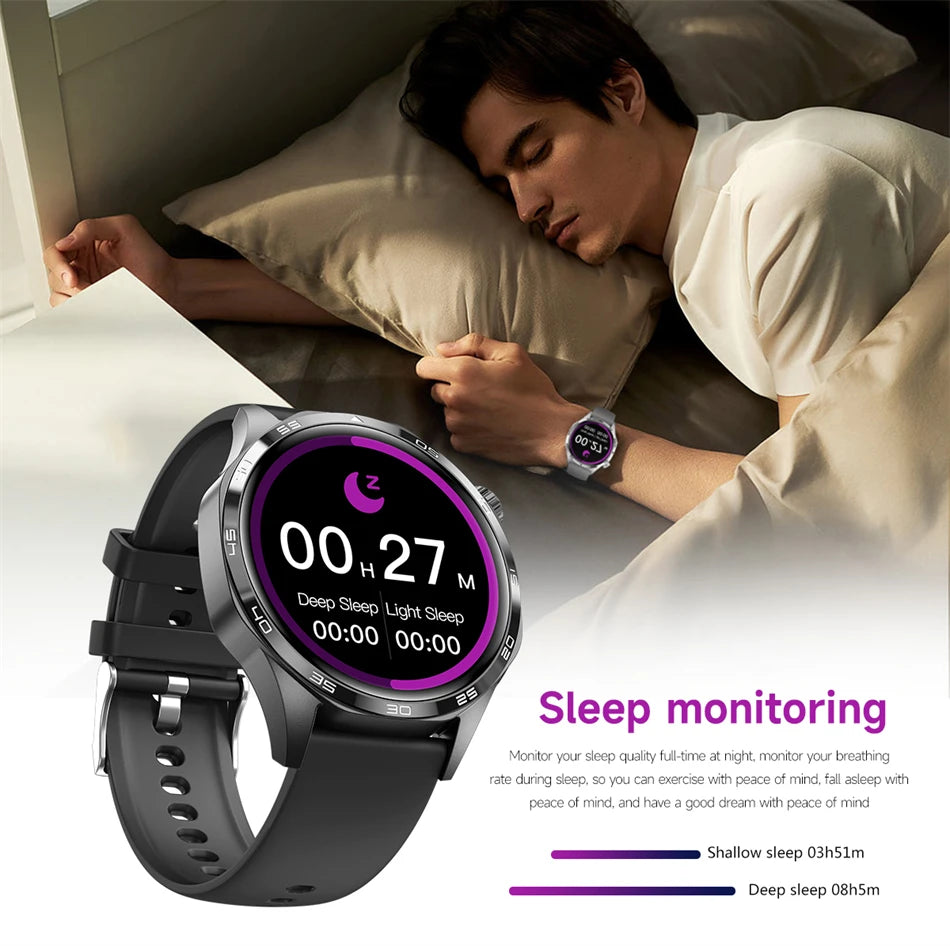 Smart Watch 5 Pro: AMOLED HD, Bluetooth Call, GPS, NFC, Fitness & Health Tracker
