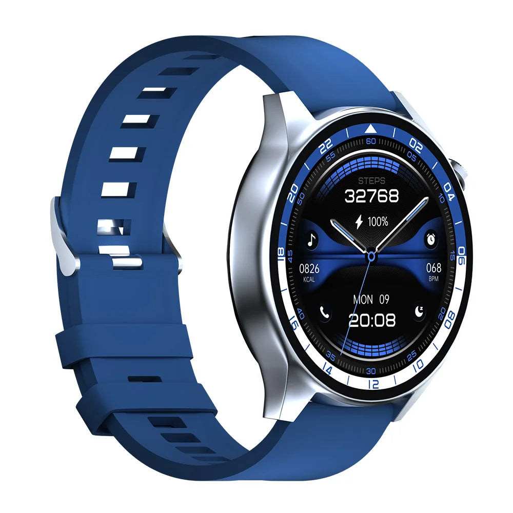 1.43'' TFT Smart Watch - 4GB RAM, Music, Health Monitoring, Bluetooth Call, Waterproof