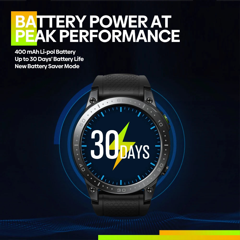 Ultra HD AMOLED Smartwatch | Voice Calling, 100+ Sports Modes, 24H Health Monitoring