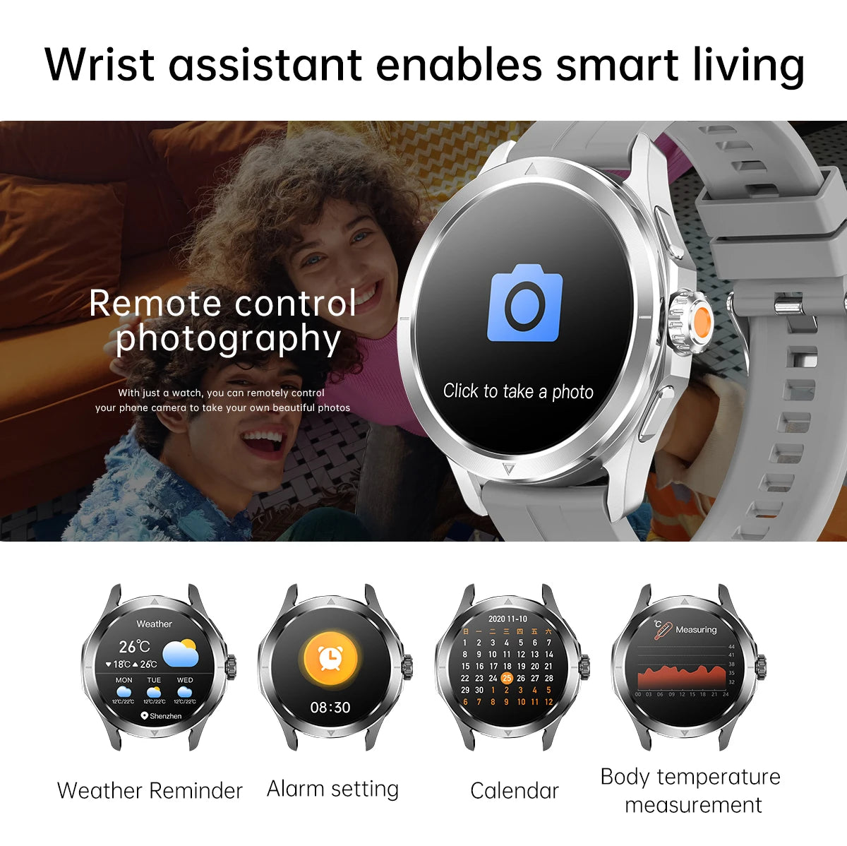 2024 S4 Ultra Smartwatch - AMOLED GPS Bluetooth NFC Call 5ATM Waterproof Fitness Tracker