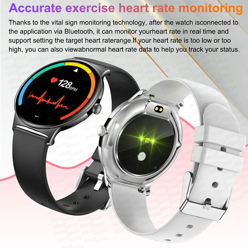 Ultra-Thin 1.43" Smart Watch HD AMOLED Screen Wireless Calling 100+ Sports Modes