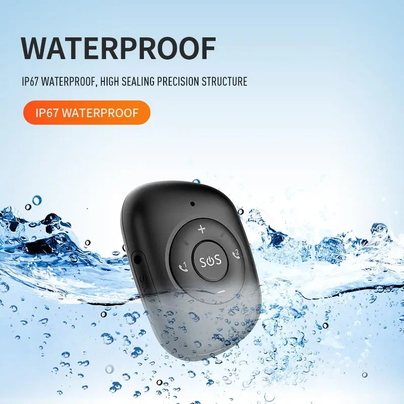 IP67 Waterproof 4G Smart GPS Locator Necklace for Kids, Elderly, and Students with SOS, Phone Pendant, and Remote Monitor