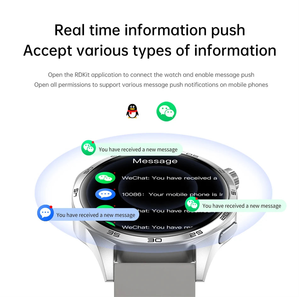 Smart Watch 5 Pro: AMOLED HD, Bluetooth Call, GPS, NFC, Fitness & Health Tracker