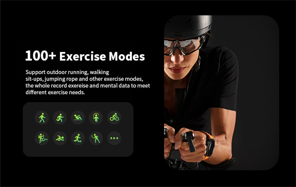 GPS AMOLED Smartwatch: Outdoor Sports, BT Calling, NFC, IP68
