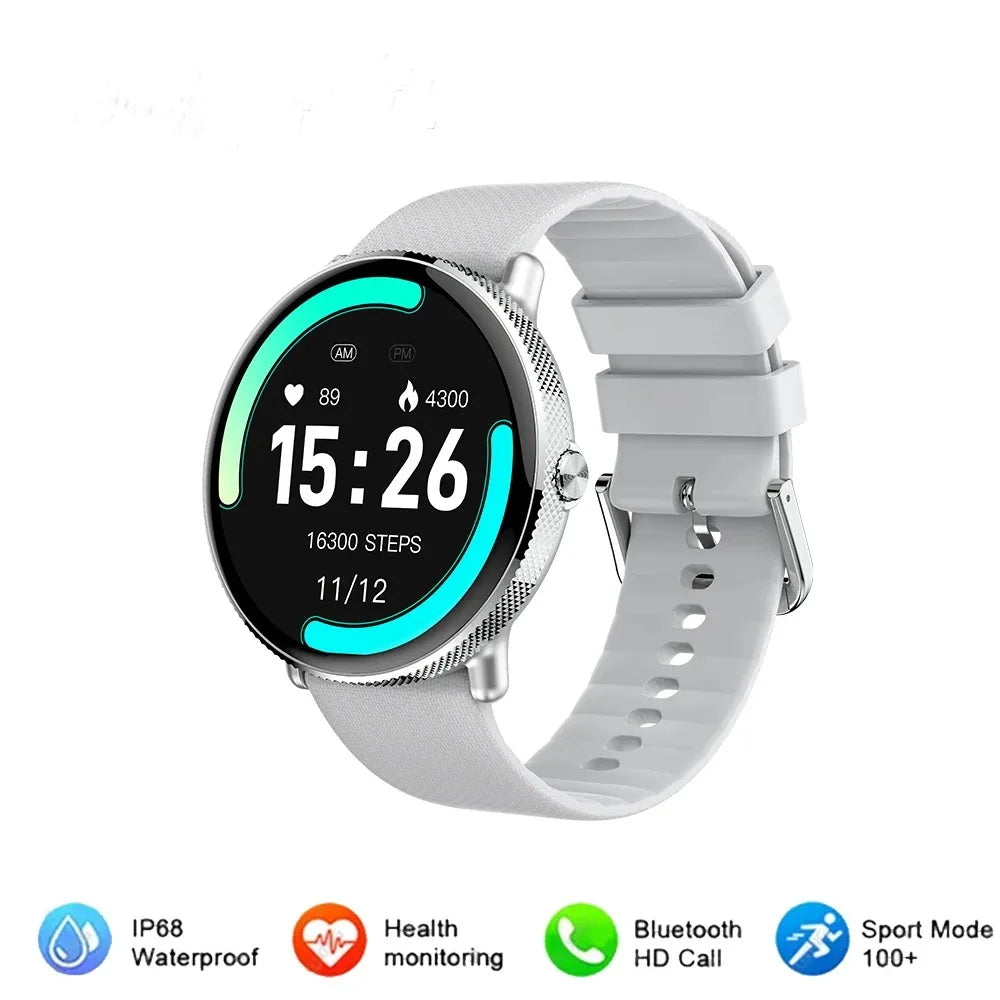 2024 Smartwatch Fitness Tracker with Bluetooth Call & IP68 Waterproof