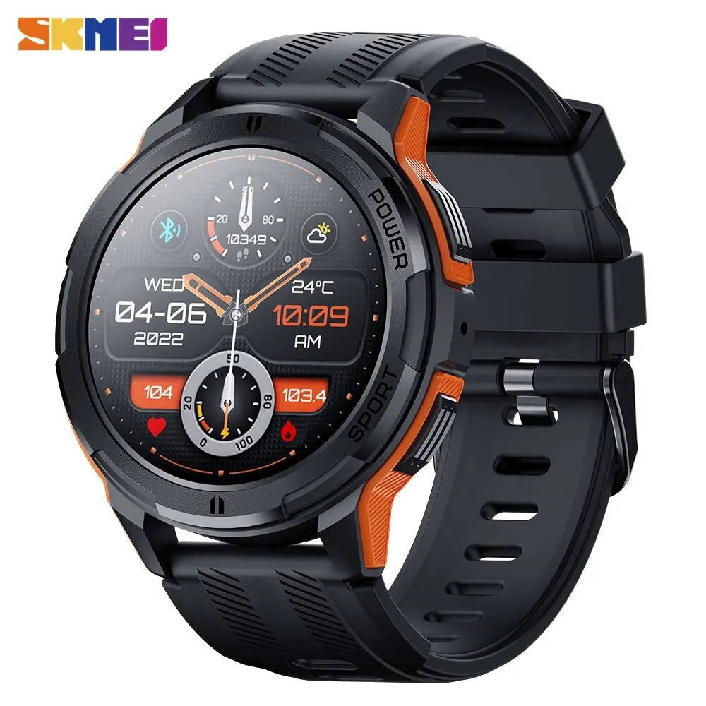 1.43" AMOLED Bluetooth Call Smartwatch | Heart Rate, Waterproof, Fitness Tracking for Android & iOS