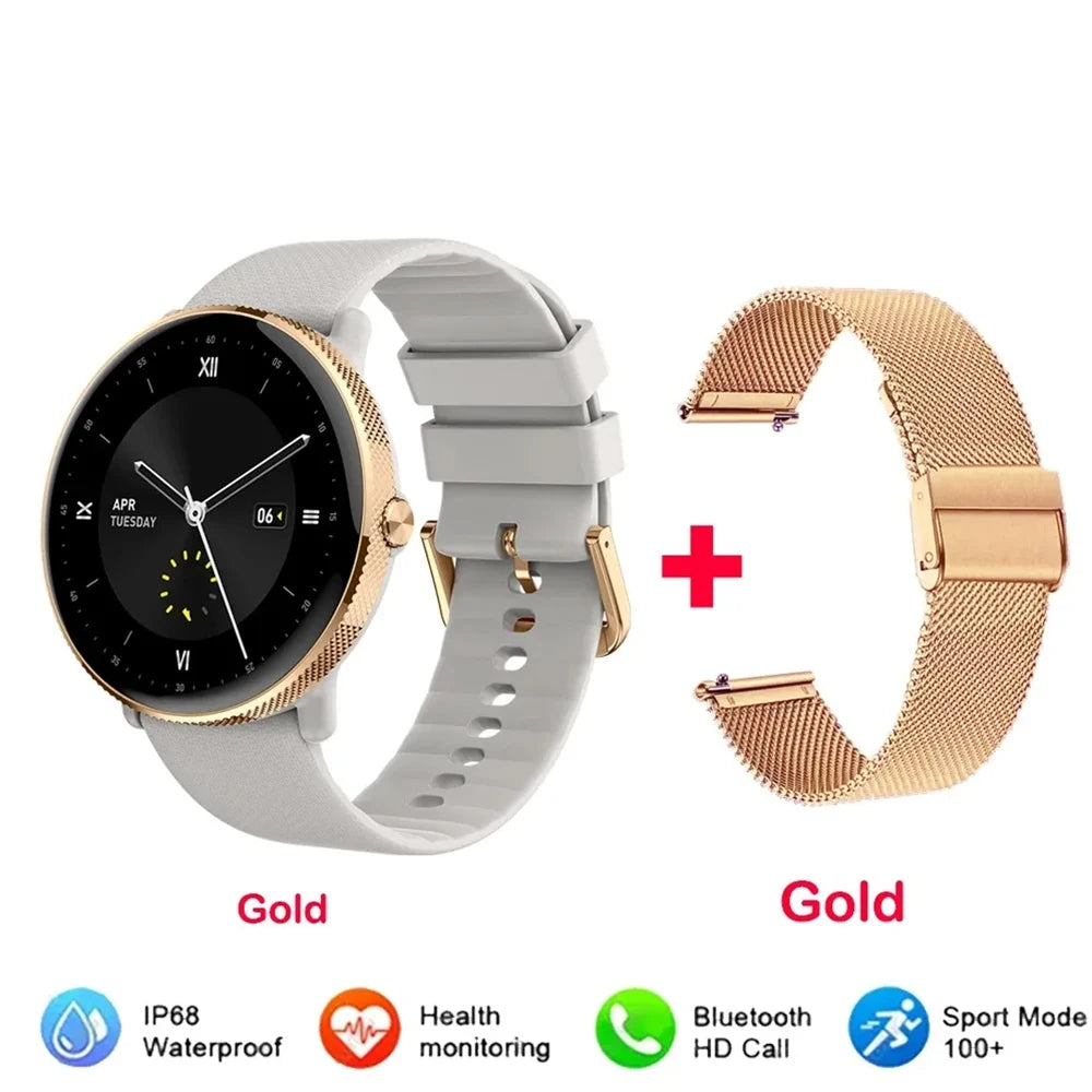 2024 Smartwatch Fitness Tracker with Bluetooth Call & IP68 Waterproof