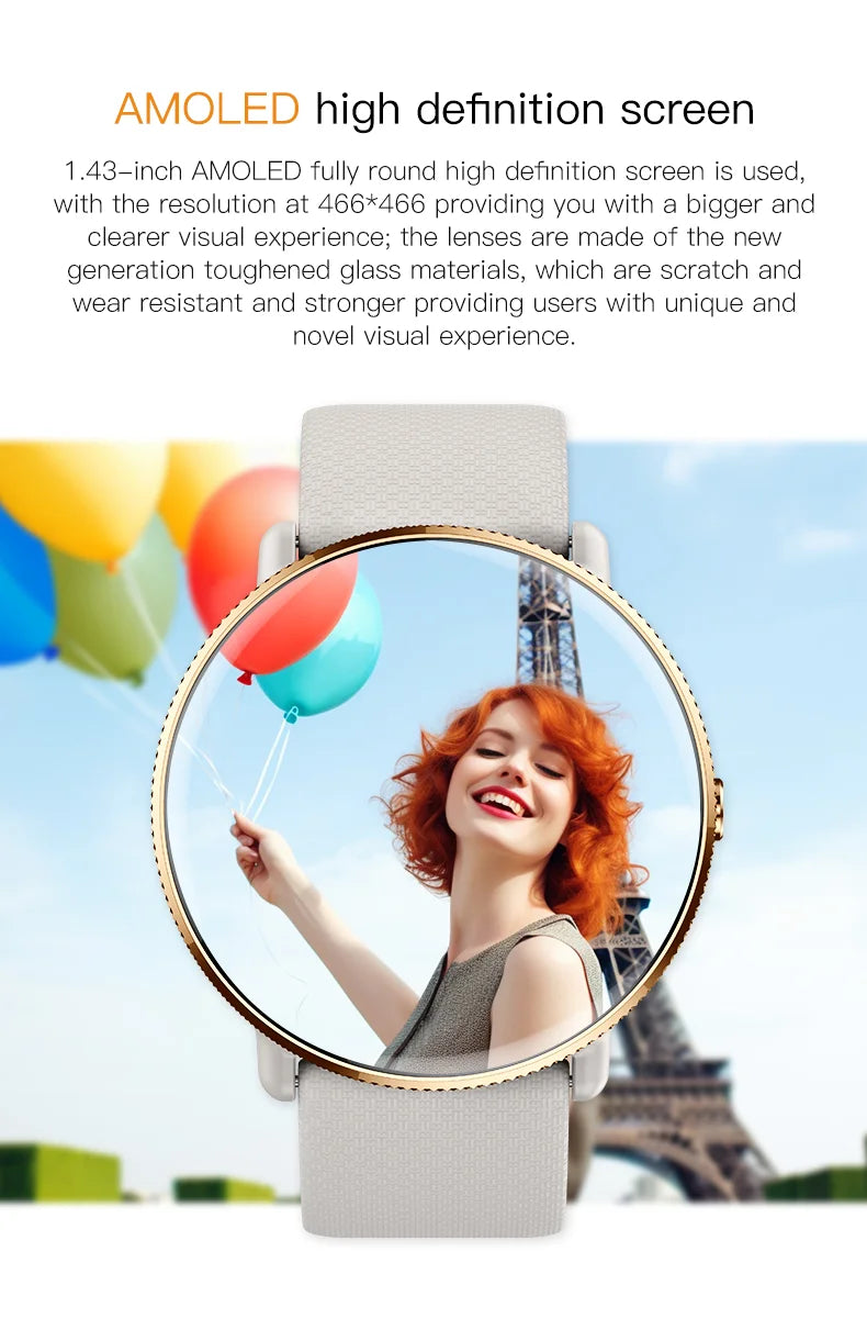 2024 Smartwatch Fitness Tracker with Bluetooth Call & IP68 Waterproof