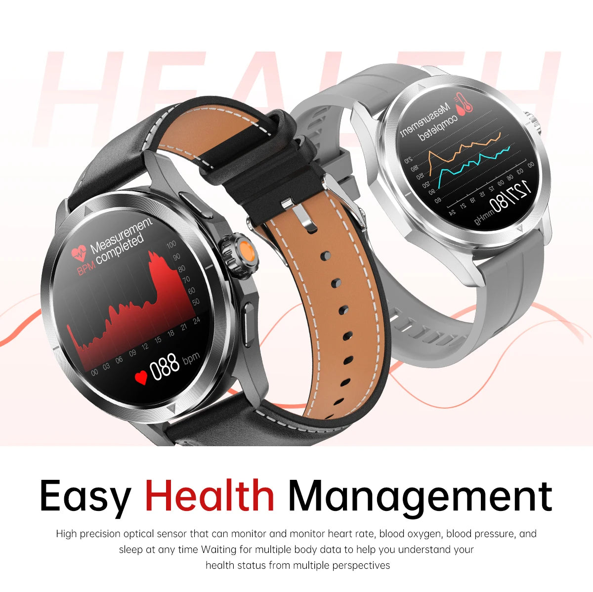 2024 S4 Ultra Smartwatch - AMOLED GPS Bluetooth NFC Call 5ATM Waterproof Fitness Tracker