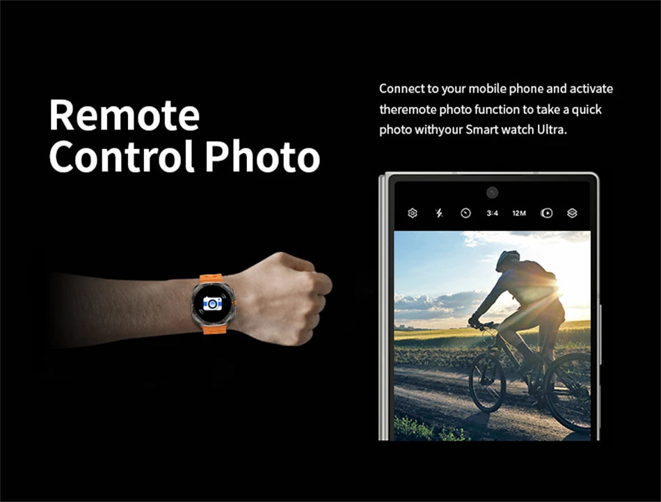 GPS AMOLED Smartwatch: Outdoor Sports, BT Calling, NFC, IP68