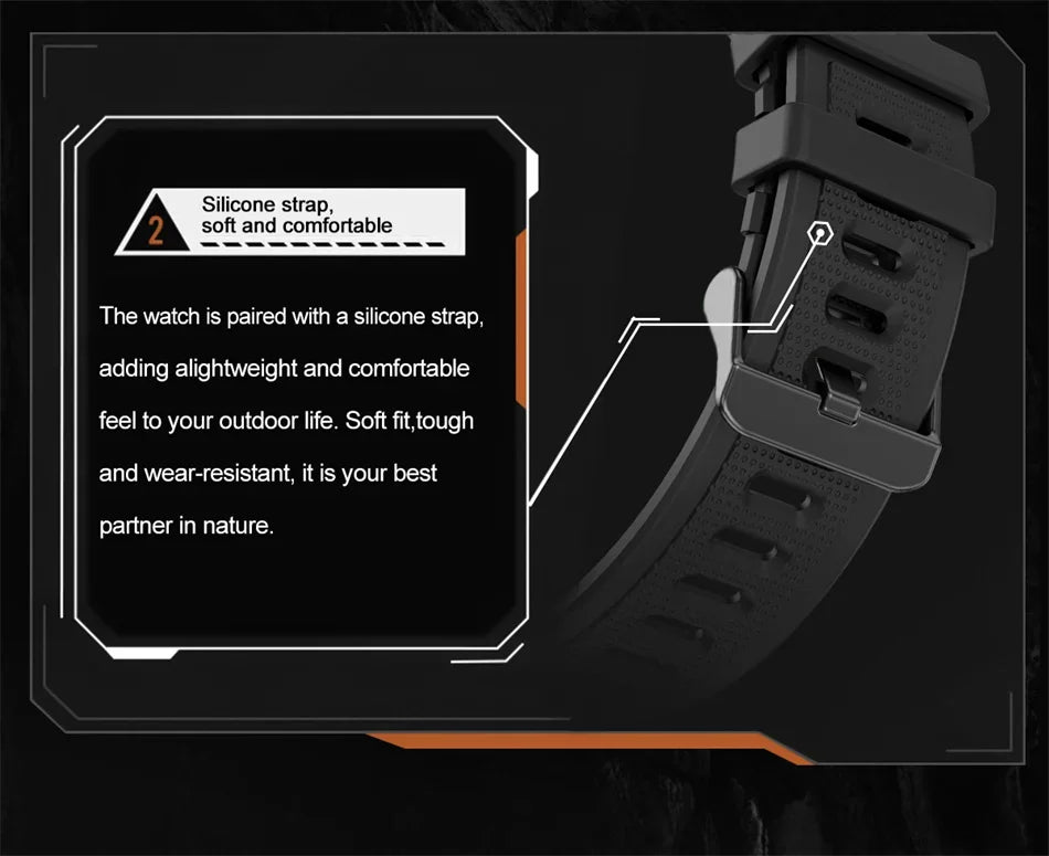 2025 Smart Watch - 1.43'' AMOLED, GPS, Fitness Tracker, BT 5.3, LED Lights, Compass