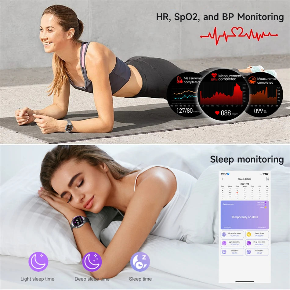 GPS Sports Smartwatch, Heart Rate, NFC, Compass, IP68 Waterproof