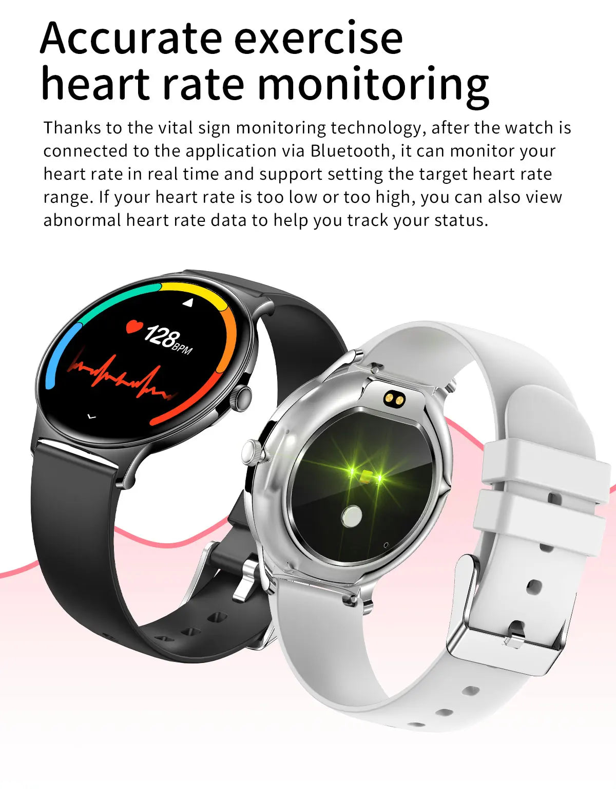 Ultra-Thin 1.43" Smart Watch HD AMOLED Screen Wireless Calling 100+ Sports Modes
