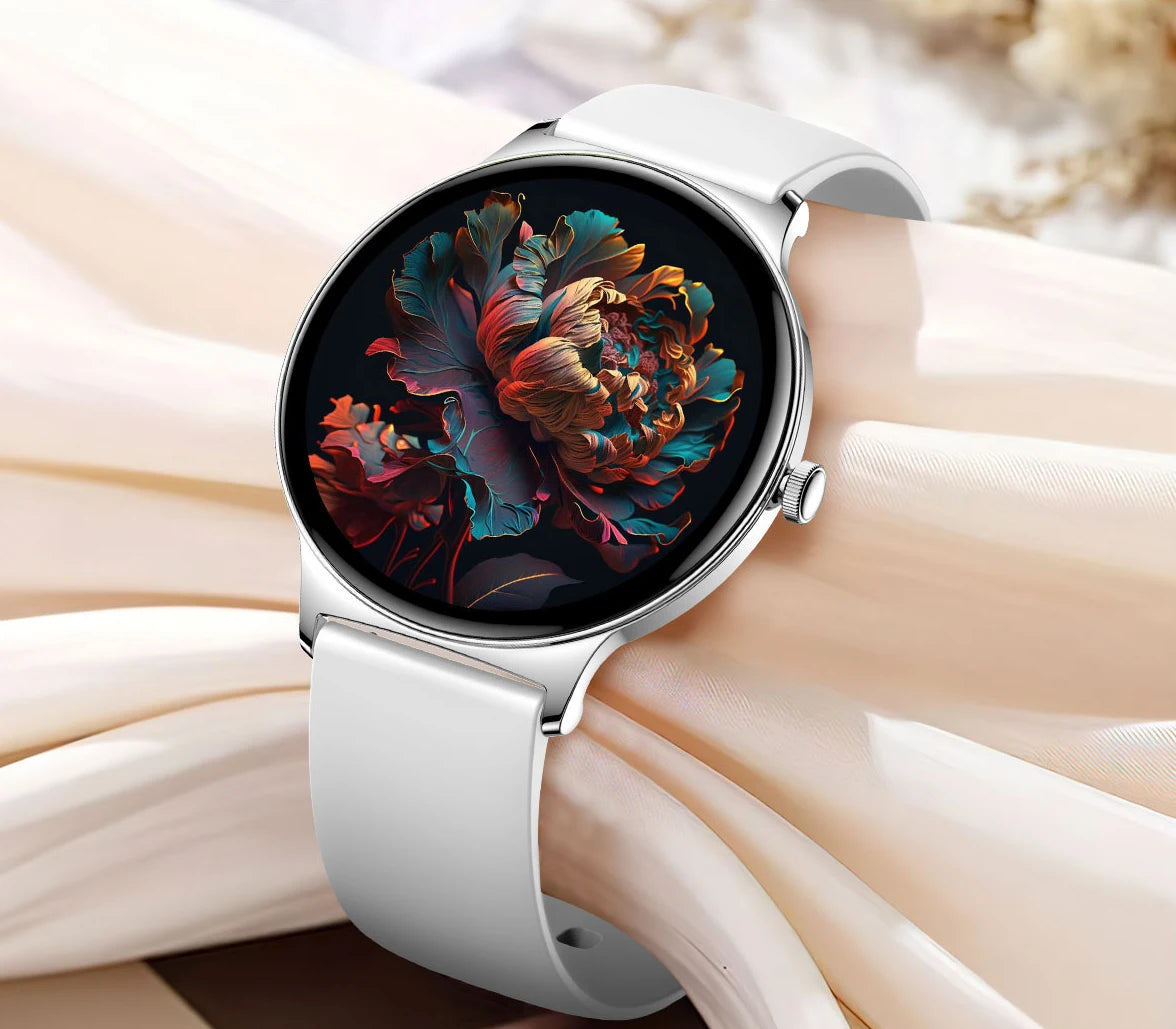 Ultra-Thin 1.43" Smart Watch HD AMOLED Screen Wireless Calling 100+ Sports Modes