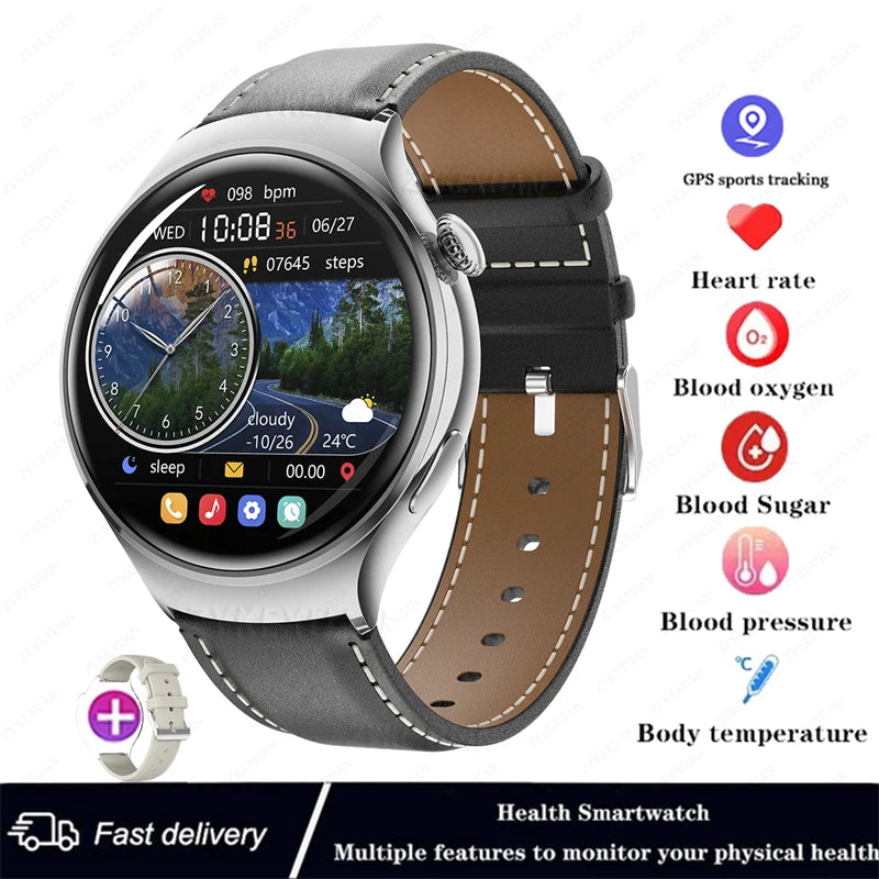 Mini AMOLED Smartwatch Women, 360*360 HD, NFC, IP68, Health & Heart Rate Monitor