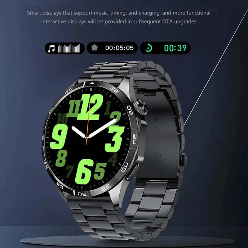 2024 Men's Smartwatch | Bluetooth Calling, IP68 Waterproof, Heart Rate Monitor, Fitness Tracker