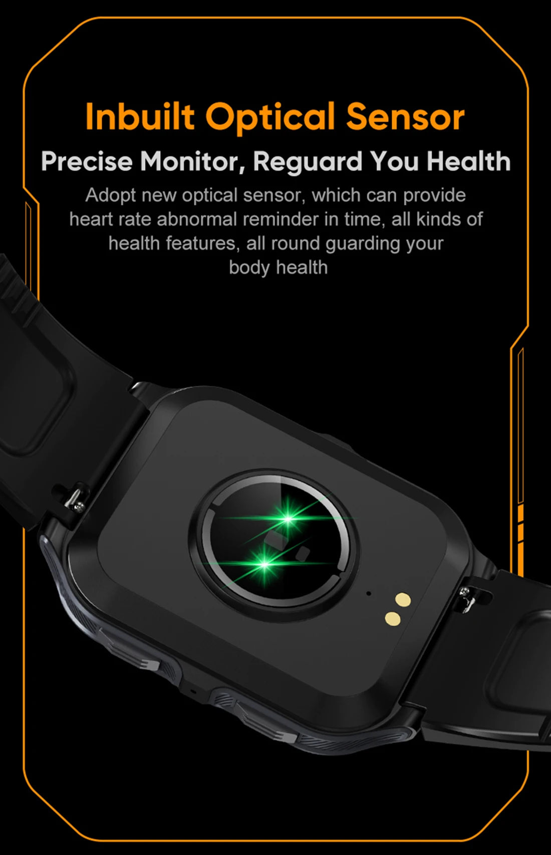 1.9'' Military Smartwatch for Men | Bluetooth Call, IP68 Waterproof, Fitness Tracker