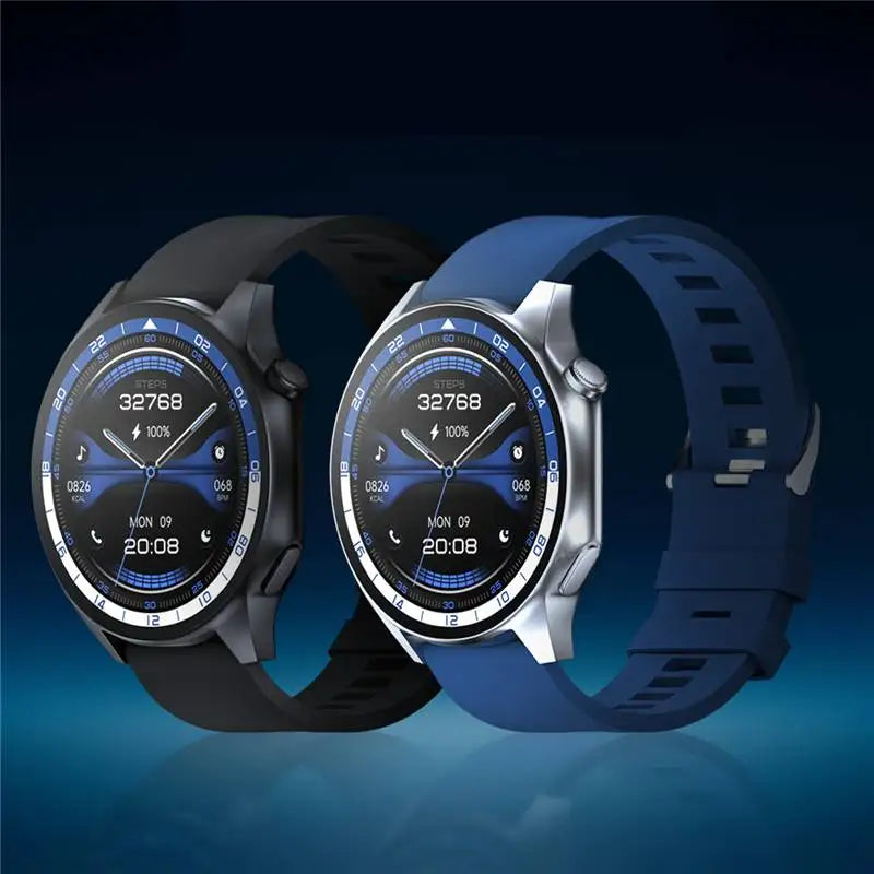 1.43'' TFT Smart Watch - 4GB RAM, Music, Health Monitoring, Bluetooth Call, Waterproof