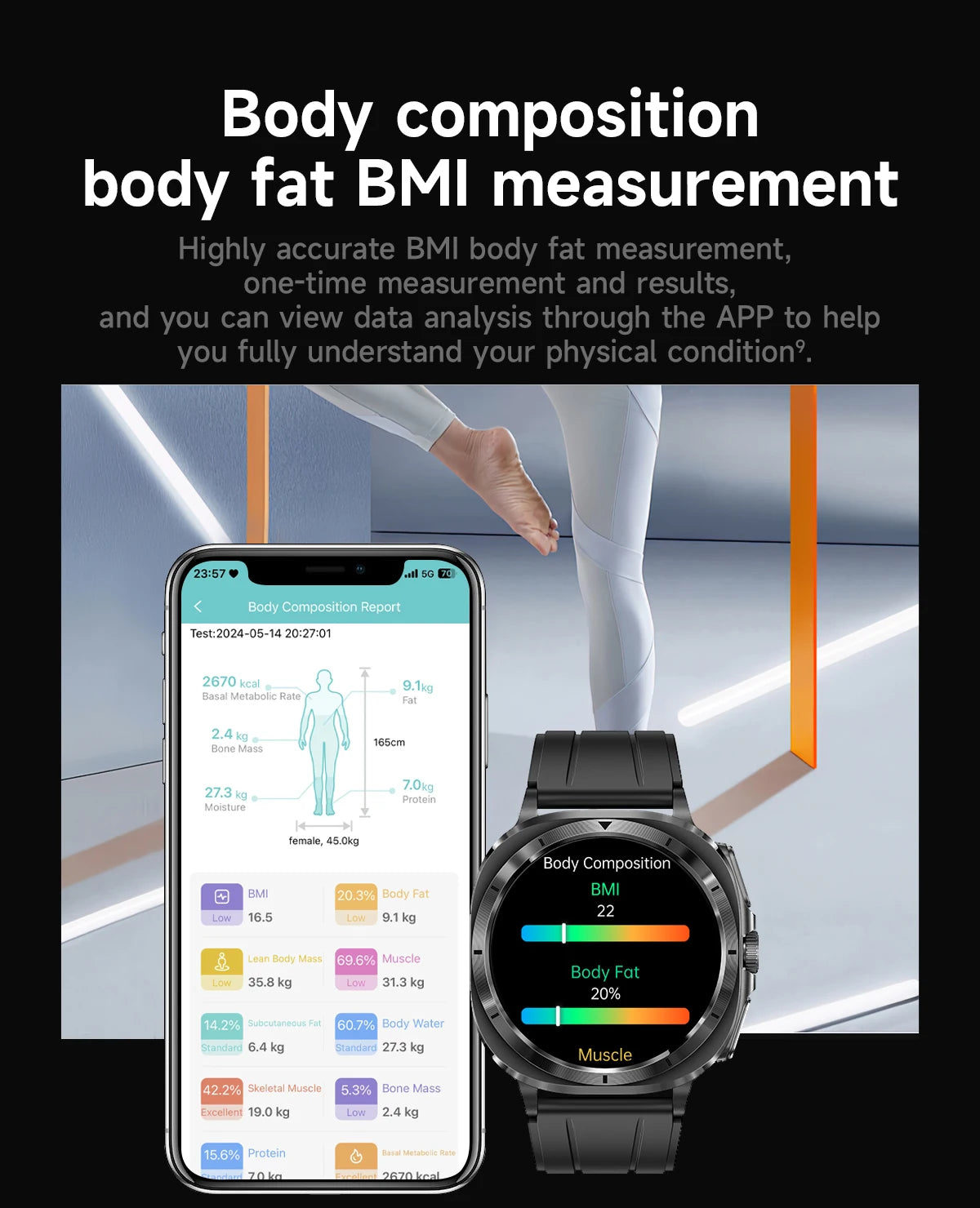 2025 AI Health Smartwatch: ECG, Blood Monitoring, HRV, NFC, Bluetooth Calls, Men's Fitness Tracker