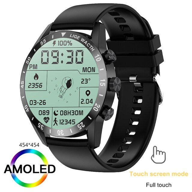 Android Ios Sports Smart Watch | Bluetooth Waterproof Full Touch Screen Mens Smartwatch.