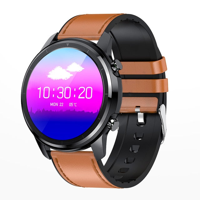 Men's Waterproof Smartwatch | Bluetooth 5.0 Full Touch 360*360 HD Amoled Screen Smart Watch.
