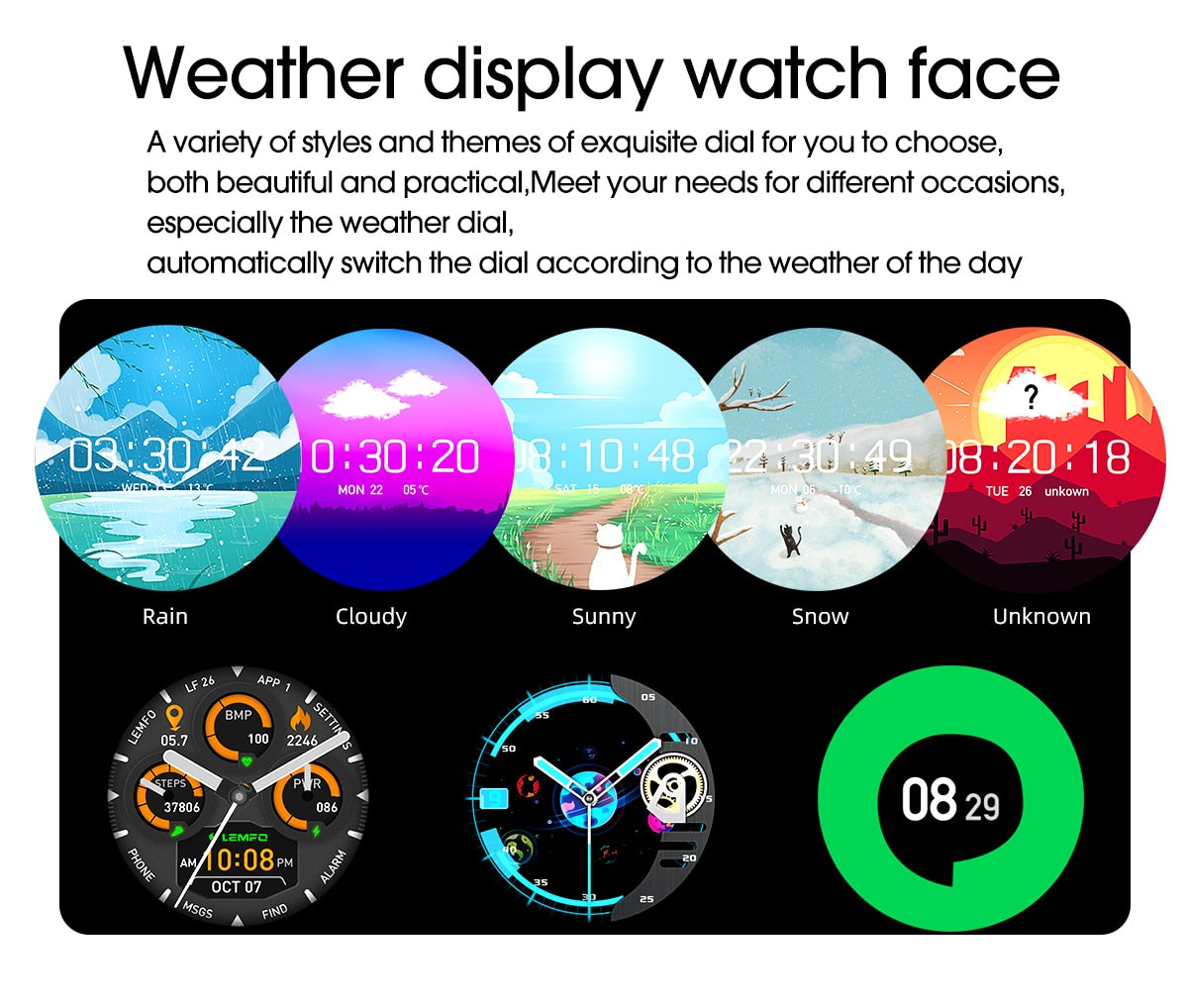 Men's Waterproof Smartwatch | Bluetooth 5.0 Full Touch 360*360 HD Amoled Screen Smart Watch.