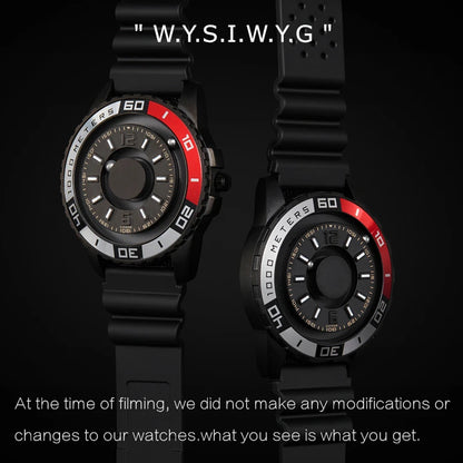 Pilot Magnetic Metal Multifunctional Men's Fashion Watch | Waterproof Quartz