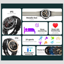 Load image into Gallery viewer, Android Ios Fitness Smart Watch | IP68 Waterproof Heart Rate 24 Exercise Modes Sports Smartwatch
