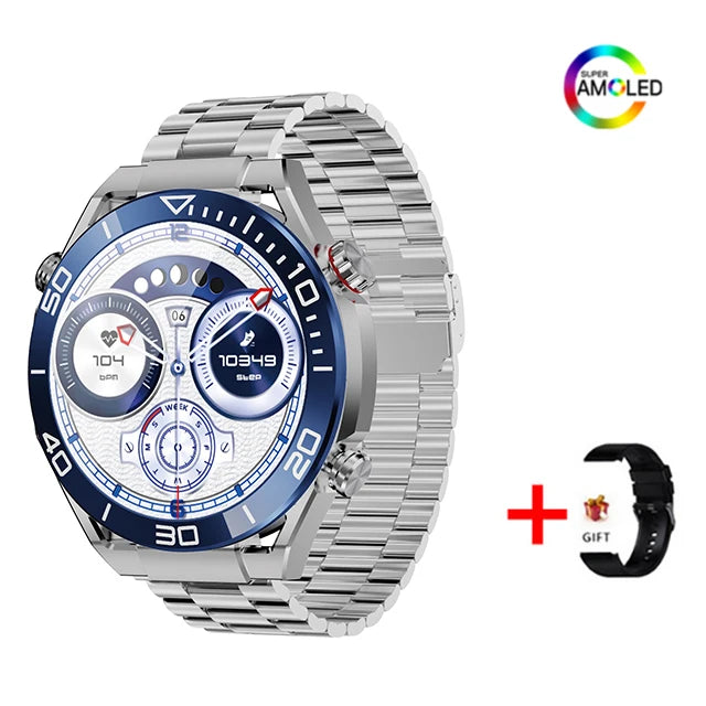 Ultimate Business Smartwatch for Men – Bluetooth Call, NFC, 100+ Sports Modes, Waterproof