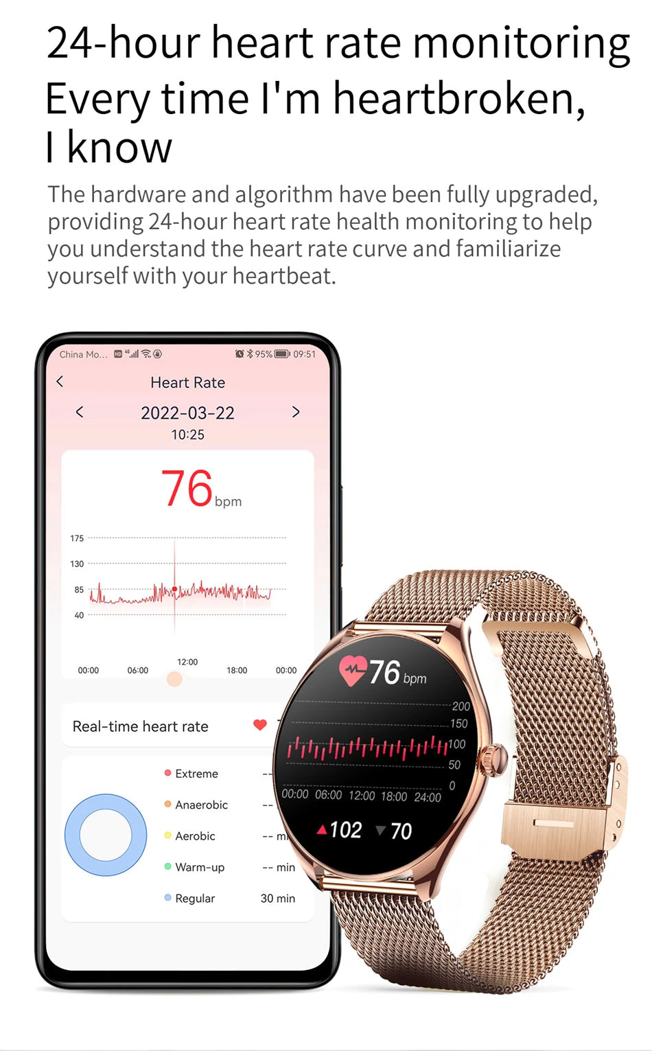 Super Thin Smart Watch MT55 1.43" AMOLED, Bluetooth Call, Heart Rate Monitor, Voice Assistant