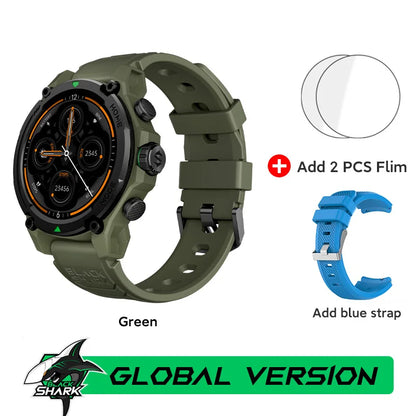 GS3 Smartwatch 1.43" AMOLED Display, 5ATM Waterproof, 21-Day Battery Life