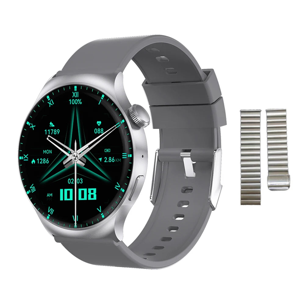 DT4 Mate Smartwatch - Fitness Tracker, Compass, Waterproof, 1.5" HD Screen