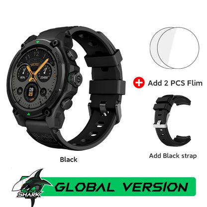 GS3 Smartwatch 1.43" AMOLED Display, 5ATM Waterproof, 21-Day Battery Life