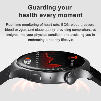 DT4 Mate Smartwatch - Fitness Tracker, Compass, Waterproof, 1.5" HD Screen