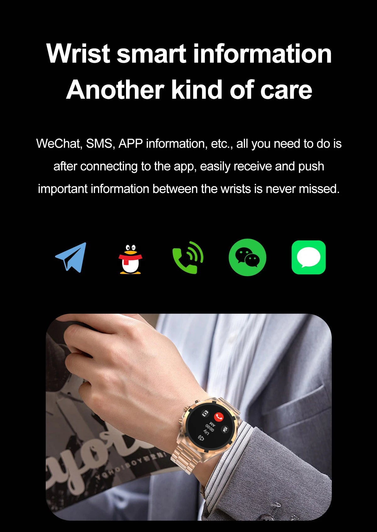 2024 Men's Smartwatch: 1.43" AMOLED, Bluetooth Calling, IP67 Waterproof, NFC, Fitness Tracker