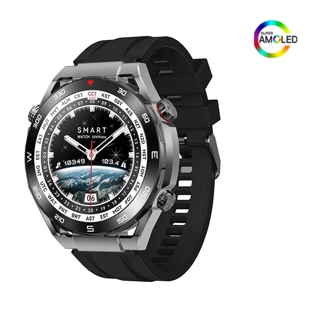 Ultimate Business Smartwatch for Men – Bluetooth Call, NFC, 100+ Sports Modes, Waterproof