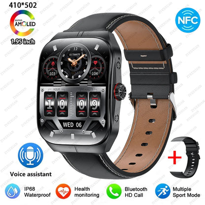 Watch 4 Pro Sports Smartwatch - GPS, Health Tracking, Waterproof, Bluetooth Call, NFC