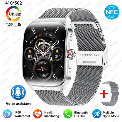 Watch 4 Pro Sports Smartwatch - GPS, Health Tracking, Waterproof, Bluetooth Call, NFC