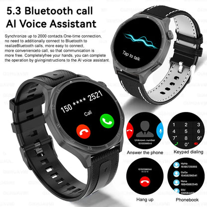 2025 New Smartwatch - 4GB Memory, AMOLED Screen, NFC, Bluetooth Call, Video Playback