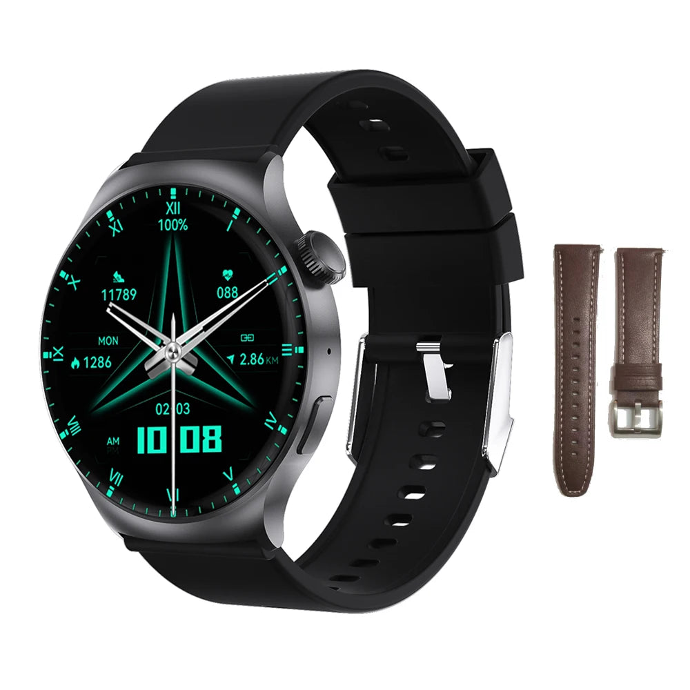 DT4 Mate Smartwatch - Fitness Tracker, Compass, Waterproof, 1.5" HD Screen