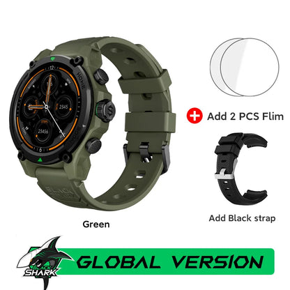 GS3 Smartwatch 1.43" AMOLED Display, 5ATM Waterproof, 21-Day Battery Life