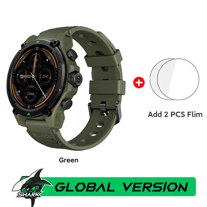 GS3 Smartwatch 1.43" AMOLED Display, 5ATM Waterproof, 21-Day Battery Life