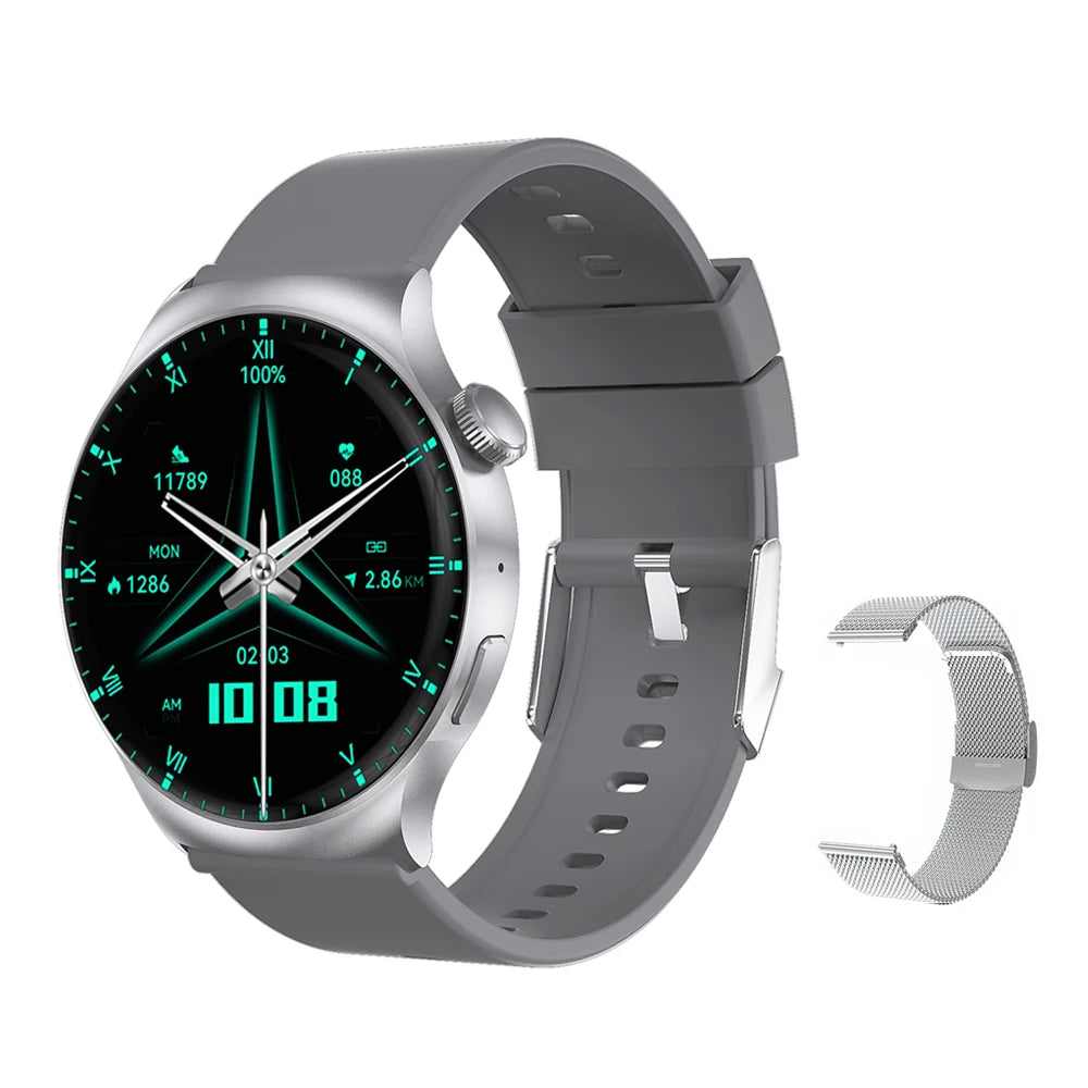 DT4 Mate Smartwatch - Fitness Tracker, Compass, Waterproof, 1.5" HD Screen