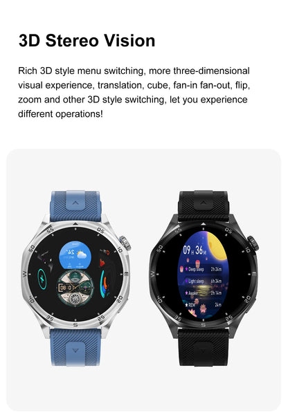 2025 New Smartwatch - 4GB Memory, AMOLED Screen, NFC, Bluetooth Call, Video Playback