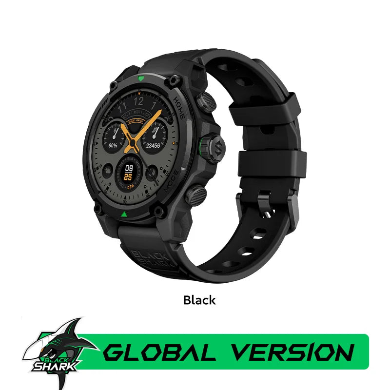 GS3 Smartwatch 1.43" AMOLED Display, 5ATM Waterproof, 21-Day Battery Life