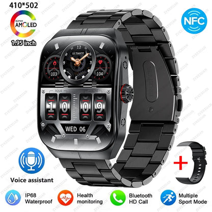 Watch 4 Pro Sports Smartwatch - GPS, Health Tracking, Waterproof, Bluetooth Call, NFC