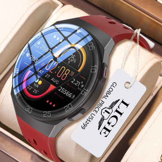 Smart Bracelet Smartwatch | 1.28" Touch Screen Fitness Tracker - iOS & Android.