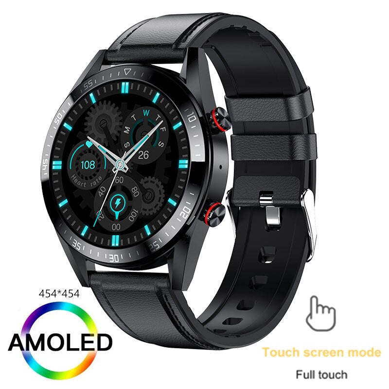 Android 454*454 Screen Smart Watch | Men Bluetooth Call Local Music Huawei Xiaomi Smartwatch